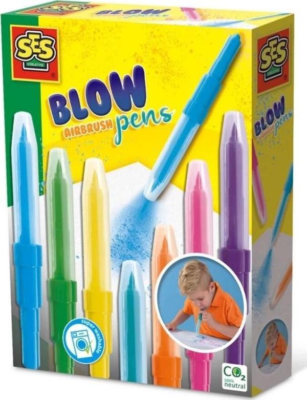 Nessiworld Üflemeli Yıkanabilir Kalemler - Image 1