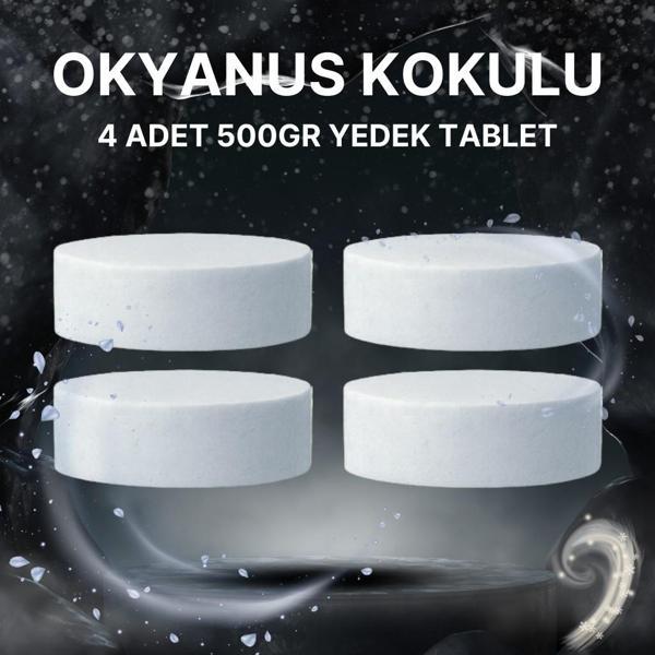 2 Adet 2x500 gr Nem Alıcı Rutubet Ve Küf Önleyici Yedek Tablet Okyanus - Image 1
