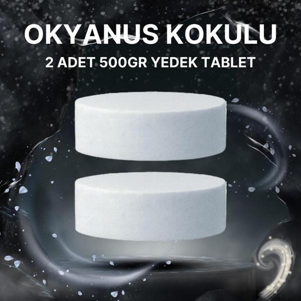 2x500 gr Nem Alıcı Rutubet Ve Küf Önleyici Yedek Tablet Okyanus - Image 1