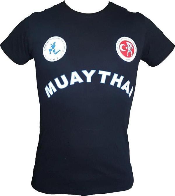 Leon Classic Muay Thai Tişörtü Siyah BYL-1104 - Image 1