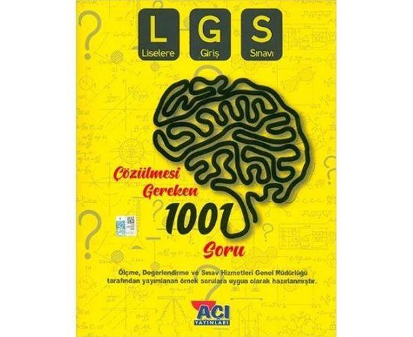 Açı 8.sınıf LGS Çözülmesi Gereken 1001 soru - Açı Yayınları - Image 1