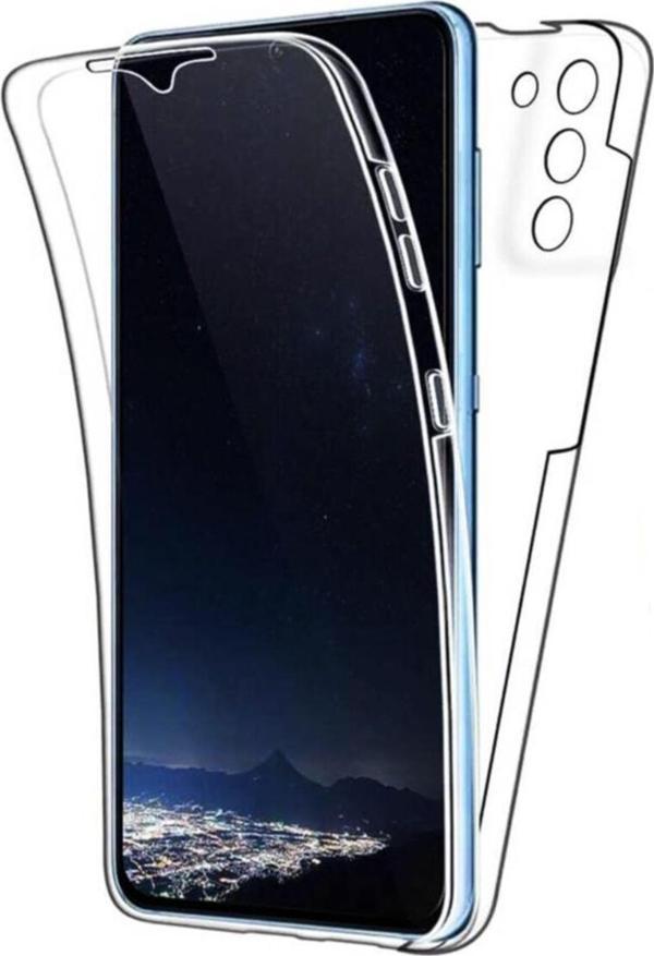 Coverzone Galaxy S21 Fe Uyumlu Kılıf Tam Koruma Silikon Kılıf Şeffaf - Image 1