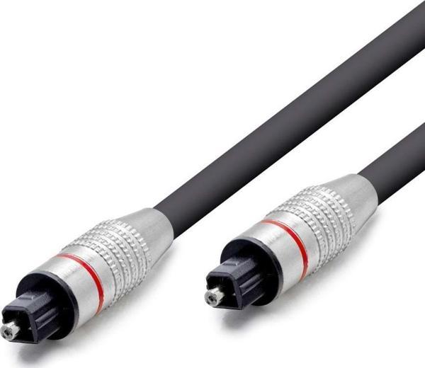 Fıber Optıcal Kablo Pvc 1.5M Siyah HDX7758 - Image 1