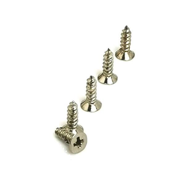 Klips, Menteşe, Ayak, Ağaç, Sunta Vidası 2,2x6,5mm - Nikel 100 Adet - Image 1