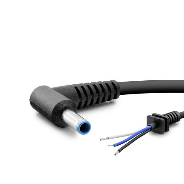 Notebook Adaptör Kablosu 3Lü 4.5*3.0 L Tip Hp150W 1.2M Siyah HDX5565 - Image 1