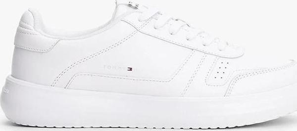 Tommy Hilfiger Modern Hafif Tabanlı Deri Beyaz Erkek Sneaker FM0FM05529YBS - Image 1