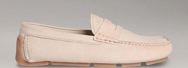 Calvin Klein Nubuk Penny Driver Erkek  Bej Sneaker HM0HM01866-ACE - Image 1