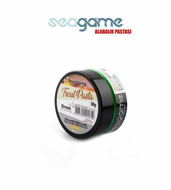 SEAGAME TROUT PASTA ALABALIK HAMURU SARIMSAK YEŞİL 50 - Image 1