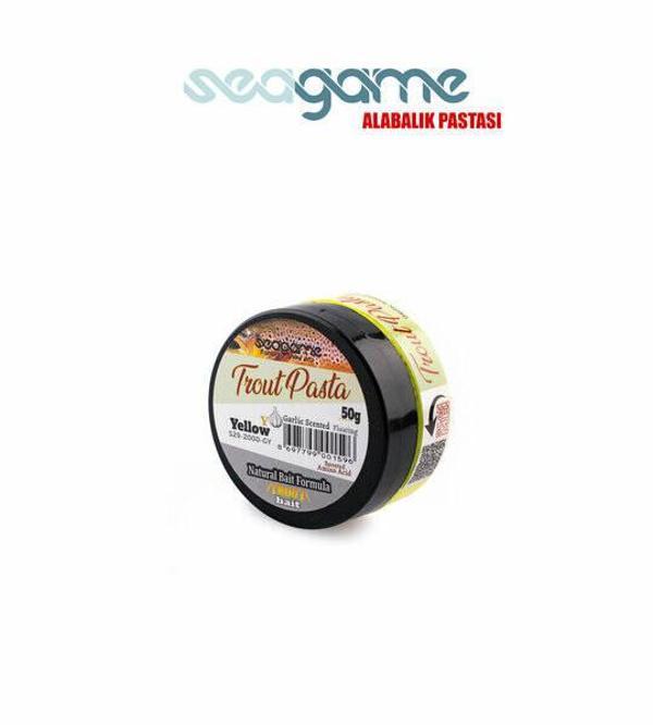 SEAGAME TROUT PASTA ALABALIK HAMURU SARIMSAK SARI 50G - Image 1