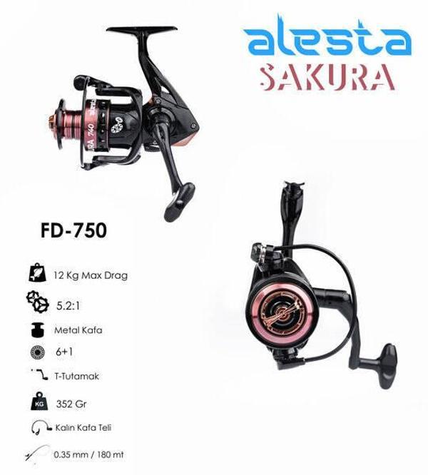 SAKURA FD-750 AL KAFA CNC KOL 6+1 BB - Image 1