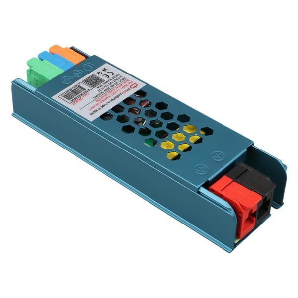 PowerMaster PM-26827 12 Volt 3 Amper 36 Watt Slim Metal Kasa Adaptör 116x35x23mm - Image 1