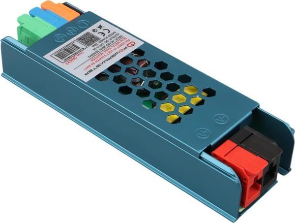 PowerMaster PM-26827 12 Volt 3 Amper 36 Watt Slim Metal Kasa Adaptör 116x35x23mm - Image 1