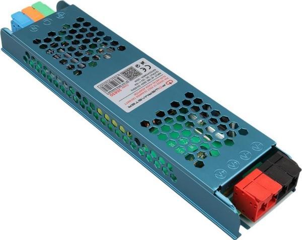PowerMaster PM-26830 12 Volt 10 Amper 120 Watt Slim Metal Kasa Adaptör 208x50x23mm - Image 1