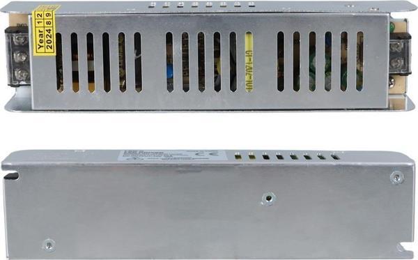 Ledx ALN-M1210S 12 Volt 10 Amper 120 Watt Slim Metal Kasa Adaptör 190x48x38mm - Image 1