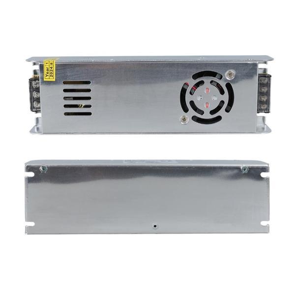 Ledx ALN-M1230S 12 Volt 30 Amper 360 Watt Fanlı Slim Metal Kasa Adaptör 225x65x38mm - Image 1