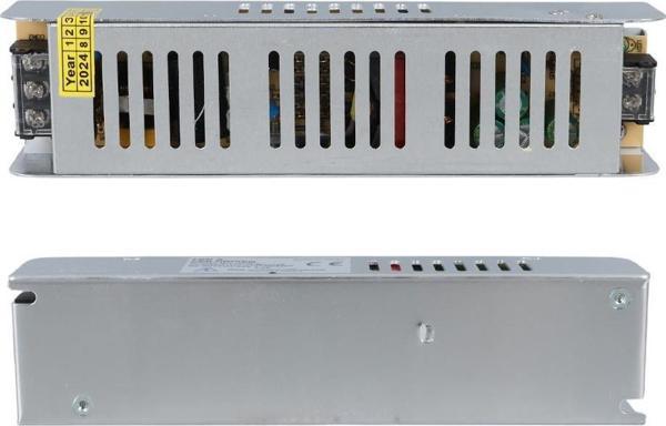 Ledx ALN-M2445S 24 Volt 4.5 Amper Metal Kasa Adaptör 190x48x38mm - Image 1