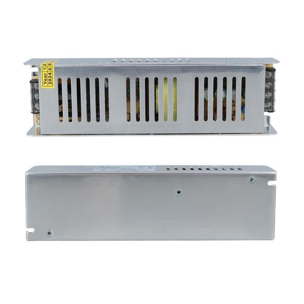 Ledx ALN-M2485S 24 Volt 8.5 Amper Slim Metal Kasa 200x60x40mm - Image 1