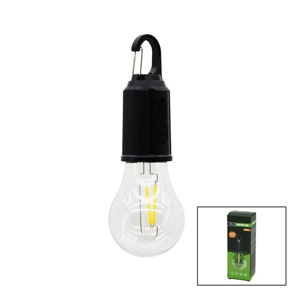 USB ŞARJLI SEYYAR AMPUL=RUSTİK KAMP LAMBASI MANDALLI KANCA ASKI - 3 KADEME IŞIK (5060) - Image 1