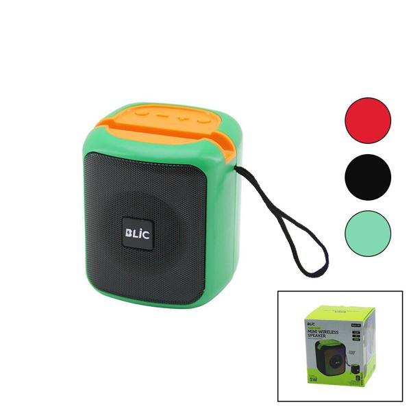 3 İNÇ BLUETOOTH WİRELESS SREAKER HOPARLÖR USB ŞARJLI LED RGB IŞIKLI ULTRA BASS 5W USB - TF - TWS BLS-61 (5060) - Image 1