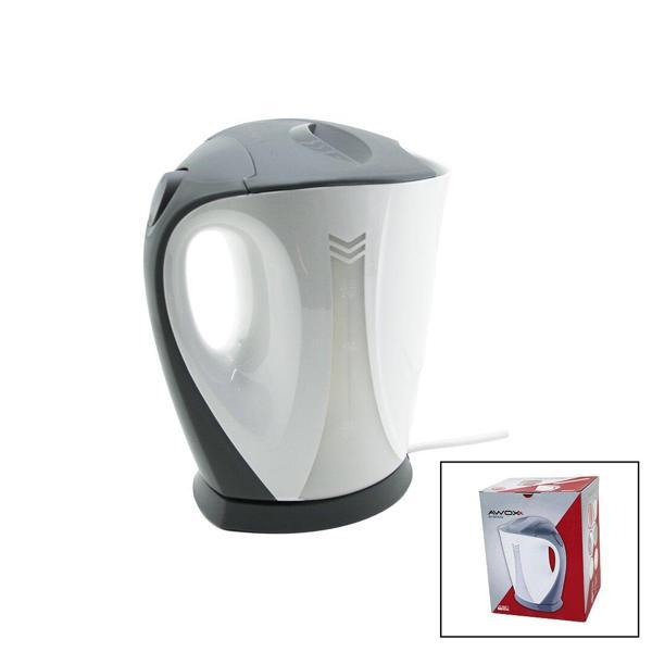 AWOX BEYAZ VİVİTY PLASTİK KETTLE SU ISITICISI 1.7LT 2000W SU SEVİYESİ GÖSTERGELİ AÇIK REZİSTANS (5060) - Image 1