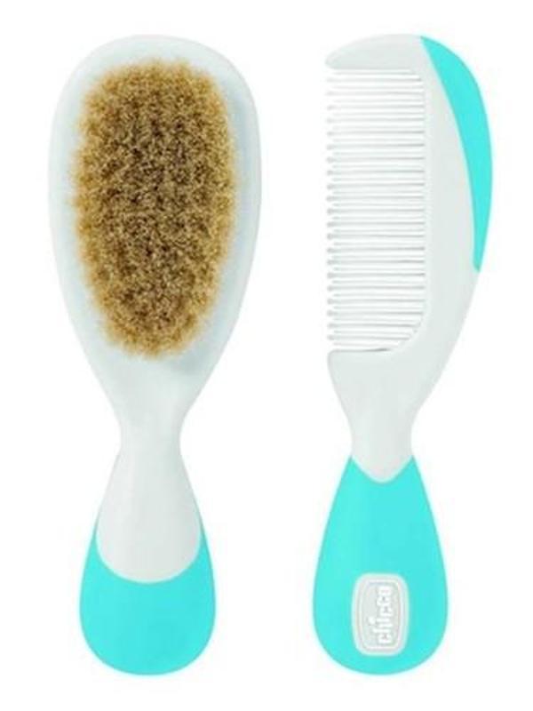 Chicco Tarak-Fırça Seti -Mavi 8003670862420 - Image 1