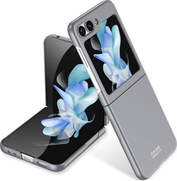 Coverzone Galaxy Z Flip 5 Ile Uyumlu Kılıf Mat Görünümlü 180° Açılıp Kapanabilir Z-kıpta - Image 1