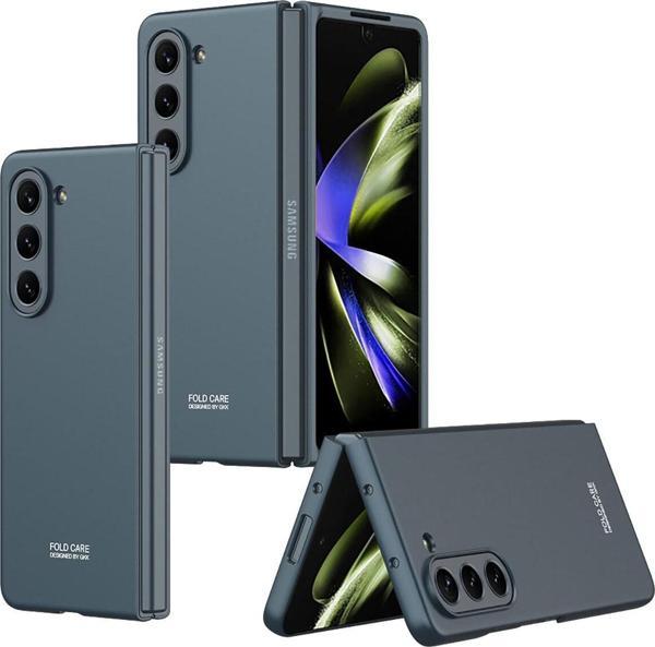 Coverzone Galaxy Z Fold 5 Ile Uyumlu Kılıf Mat Görünümlü 180° Açılıp Kapanabilir Z-kıpta - Image 1