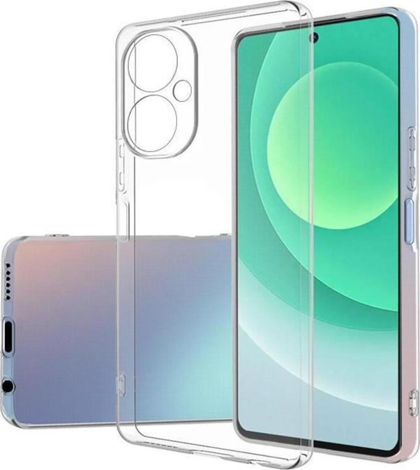 Coverzone Tecno Spark 9 Pro ile uyumlu Kılıf Süper Şeffaf ve pürüzsüz Silikon Kapak - Image 1