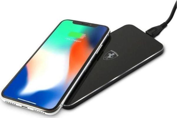 CG Mobile Scuderia Ferrari Wireless Şarj Cihazı Jet Siyah - Image 1