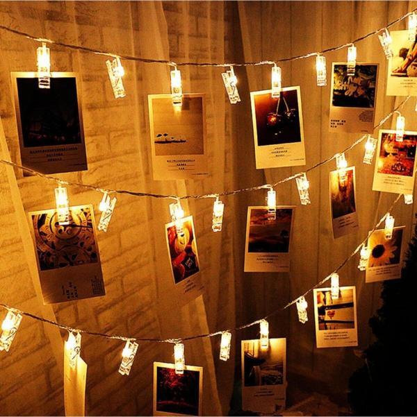 Coverzone 10’lu Led’li Mandallar 160 Cm Pilli Dekoratif Led Is?ık - Image 1
