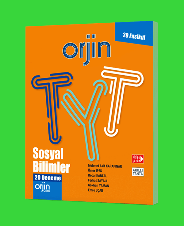 Kurmay Yayınları Orjin Tyt Sosyal Bilimler 20 Deneme - Kurmay Yayınları - Image 1
