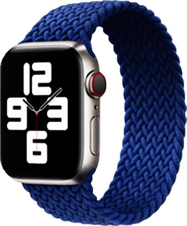 Coverzone Apple Watch 42mm Braid Large Kordon Mavi - Image 1