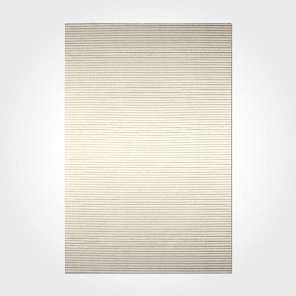 Ashley Çizgili Krem Polyester Dikdörtgen Modern Desenli Pamuk Makinada Yıkanabilir Hav Toz Vermez Leke Tutmayan Kaymaz Taban Dijital Makine Baskı Salon Yolluk Mutfak Halı - Image 1