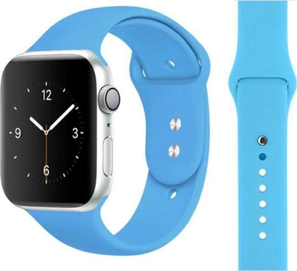 Coverzone Apple Watch Için 42mm Saat Kayışı Ent Mavi Kaliteli Termoplastik - Image 1