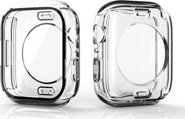 Coverzone Apple Watch Ile Uyumlu 38mm 360 Derece Korumalı Kasa Ve Ekran Koruma Sempiternal Watch Gard Renksiz - Image 1