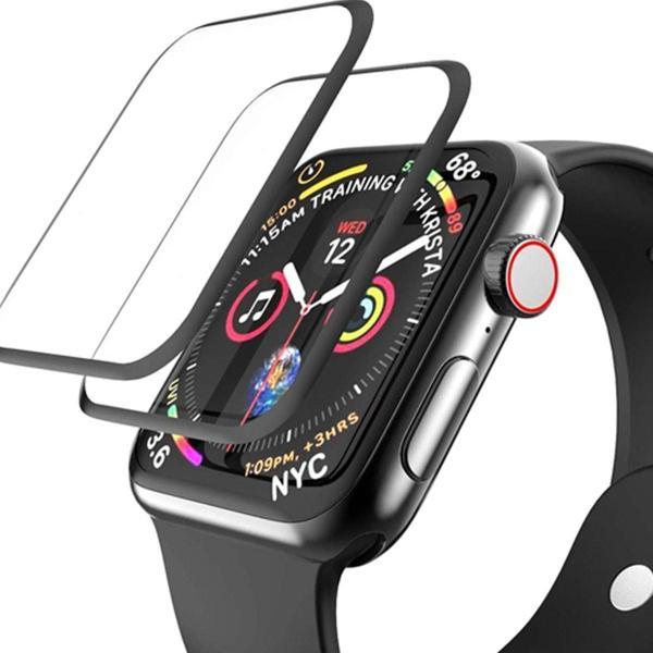Coverzone Apple Watch Series 8 Gps 41 mm Uyumlu Tam Kaplayan Kavisli Ekran Koruyucu 3d Lively Film Siyah - Image 1