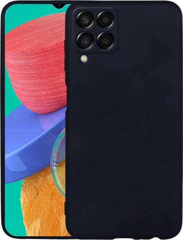 Coverzone Galaxy M33 Ile Uyumlu Kılıf Premier Silikon Kapak Siyah - Image 1