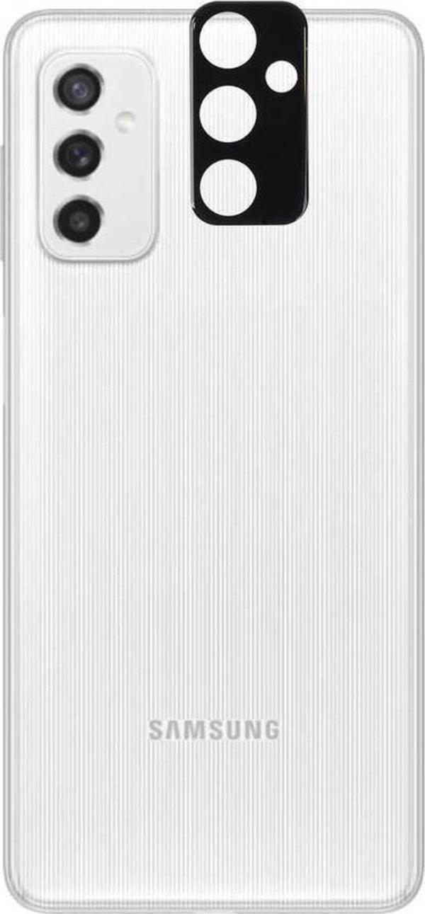 Coverzone Galaxy M23 Ile Uyumlu 3d Toz Ve Kirden Koruyan Curve Kamera Camı Siyah - Image 1