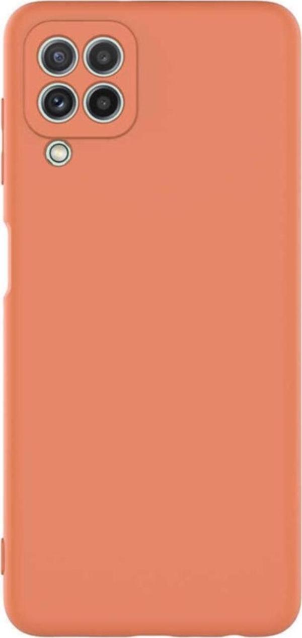 Coverzone Galaxy M32 Kılıf Kılıf Mara Silky Termoplastik Kılıf Turuncu - Image 1