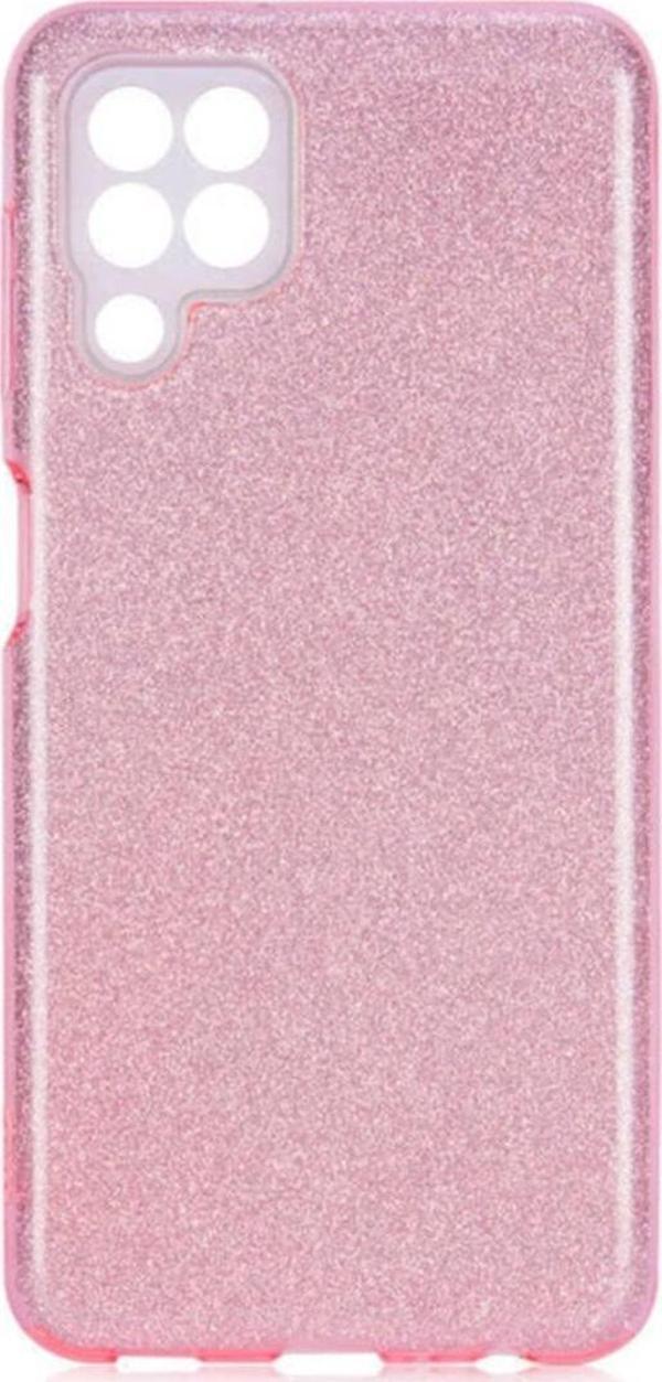 Coverzone Galaxy M32 Kılıf Shining Silikon Kılıf Shining Silikon Rosegold - Image 1