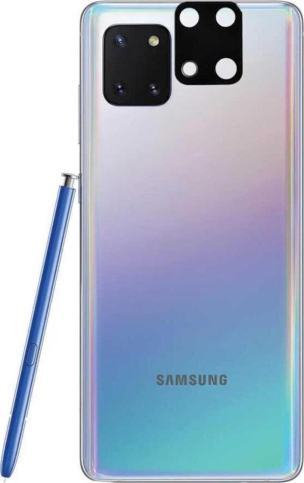 Coverzone Galaxy Note 10 Lite Uyumlu Temperli Lens Koruyucu Kamera Camı - Image 1