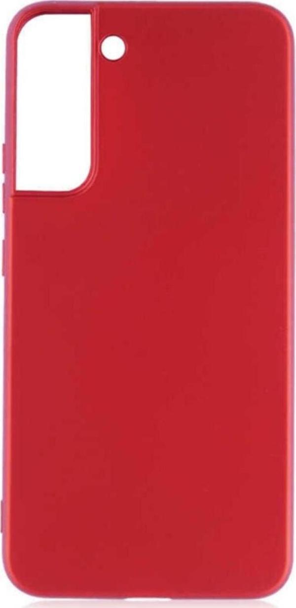Coverzone Galaxy S22 Plus Kılıf Premier Silikon Kapak Kırmızı - Image 1