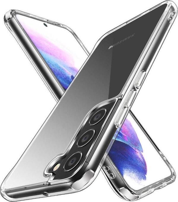 Coverzone Galaxy S22 Plus Uyumlu Kılıf Professional Sararmayan Extra Koruyucu Lissome Şeffaf Silikon - Image 1