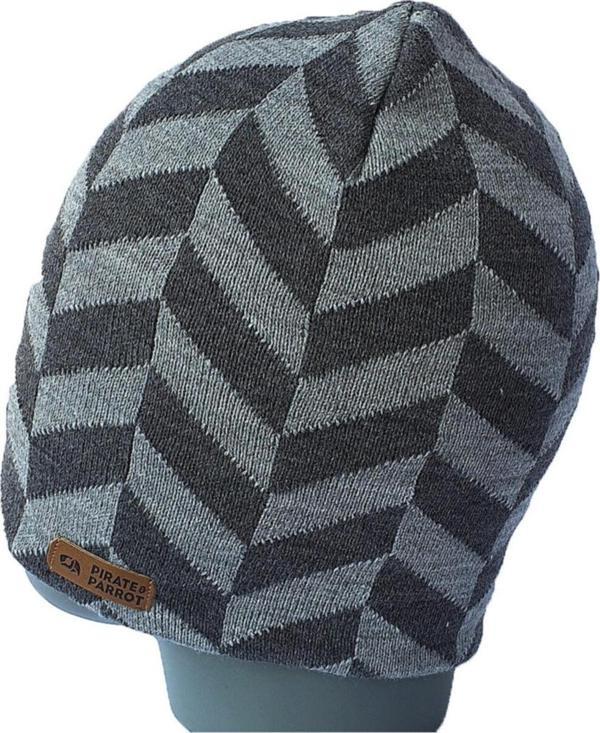 Coverzone Pırate & Parrot Bere Pa18-19011 Lızard Gri Desen - Image 1