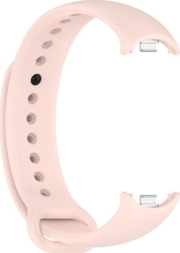 Coverzone Xiaomi Mi Band 8 Ile Uyumlu Akıllı Bileklik Kayışı Kaliteli Termoplastik Kordon Pudra - Image 1