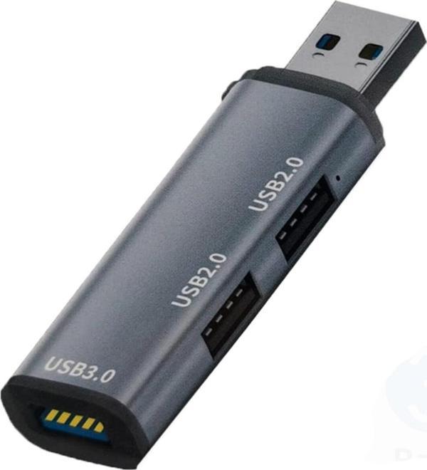 Coverzone Usb Çoklayıcı 2 Adet Usb2.0 1 Adet Usb3.0 To Usb 3 In 1 Çoğaltıcı 3 Port Hub - Image 1