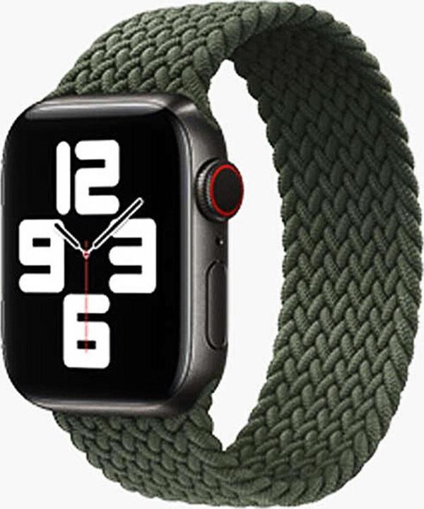 Coverzone Yeşil Apple Watch 42mm Braid Medium Kordon - Image 1