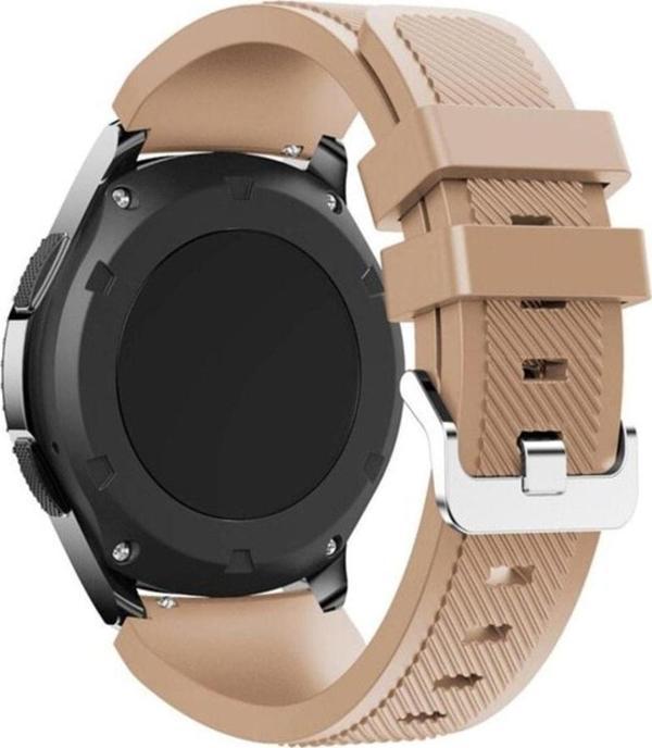 Coverzone Huawei Watch Gt3 Pro Ile Uyumlu 46 Mm Classic Frontier Kayış Kordon Kahverengi - Image 1