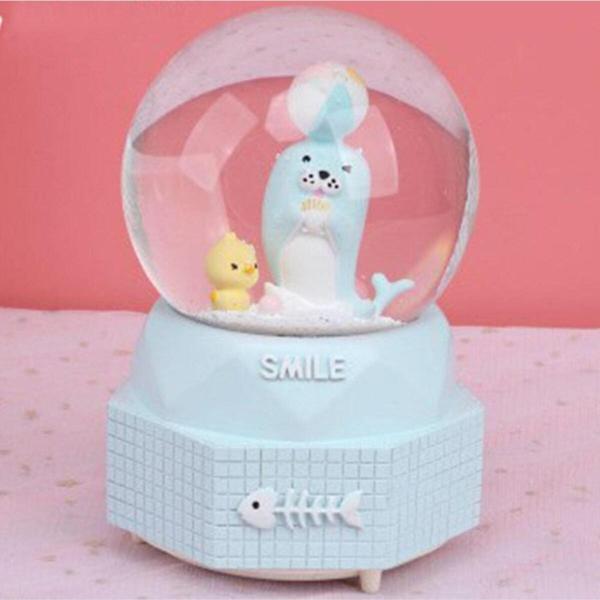Coverzone Işıklı Müzikli Mini Boy Kar Küresi No-22 - Image 1