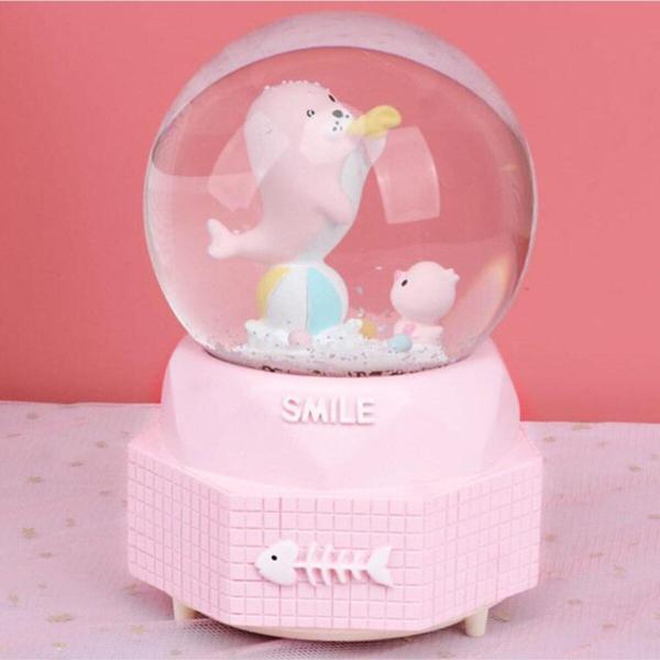 Coverzone Işıklı Müzikli Mini Boy Kar Küresi No-23 - Image 1